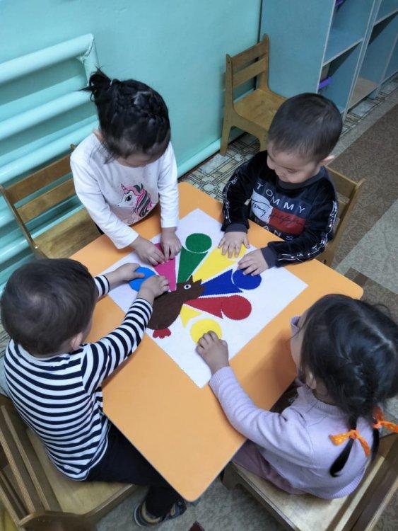 Балалардың  күннің ІІ жартысындағы ойындары