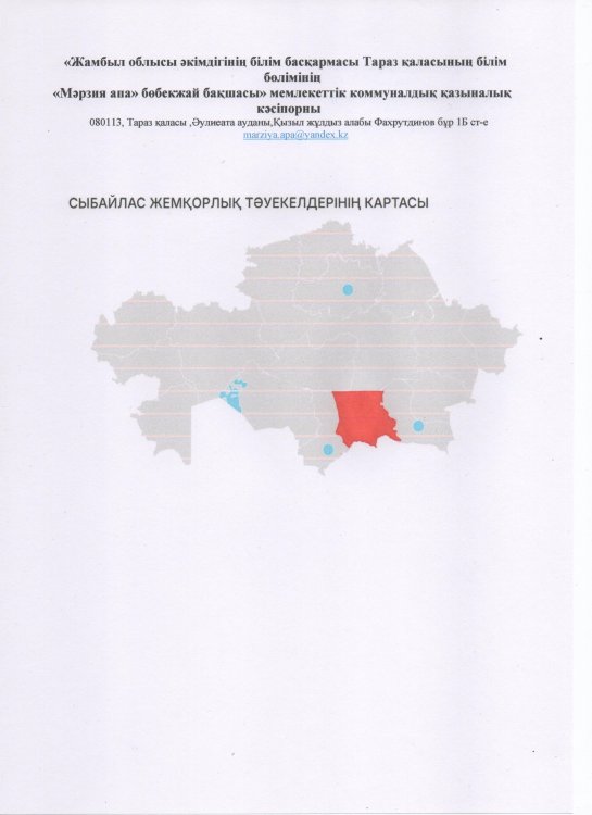 Сыбайлас жемқорлық тәуекелдерінің картасы
