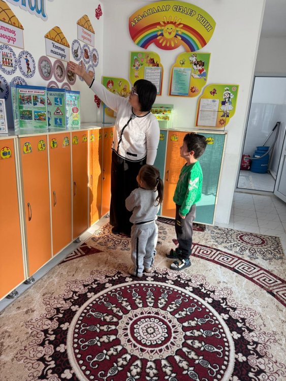 "Баланың балабақшадағы бір күні" кеңес беру